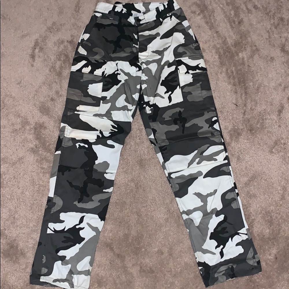 Camo Cargo Pants